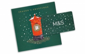 Marks and Spencer Christmas Card